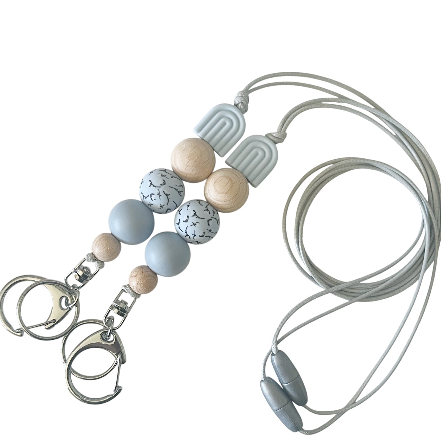 Blue Arch SILICONE BEAD LANYARD