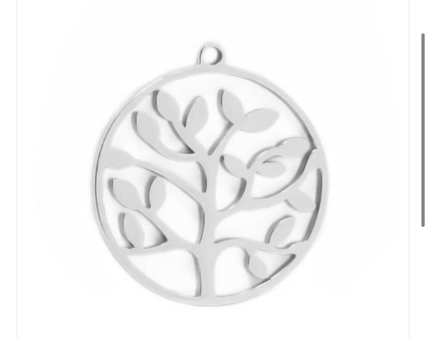 TREE SILVER NECKLACE