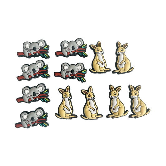 KANGAROO & KOALA silicone Beads